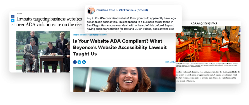 ADA Website Compliance Services can prevent lawsuits and save your business