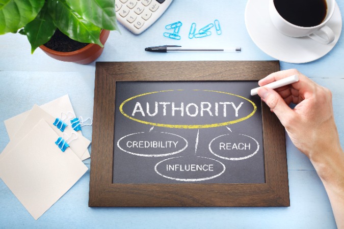 seo authority - building your business as the authority for specific niche and keywords