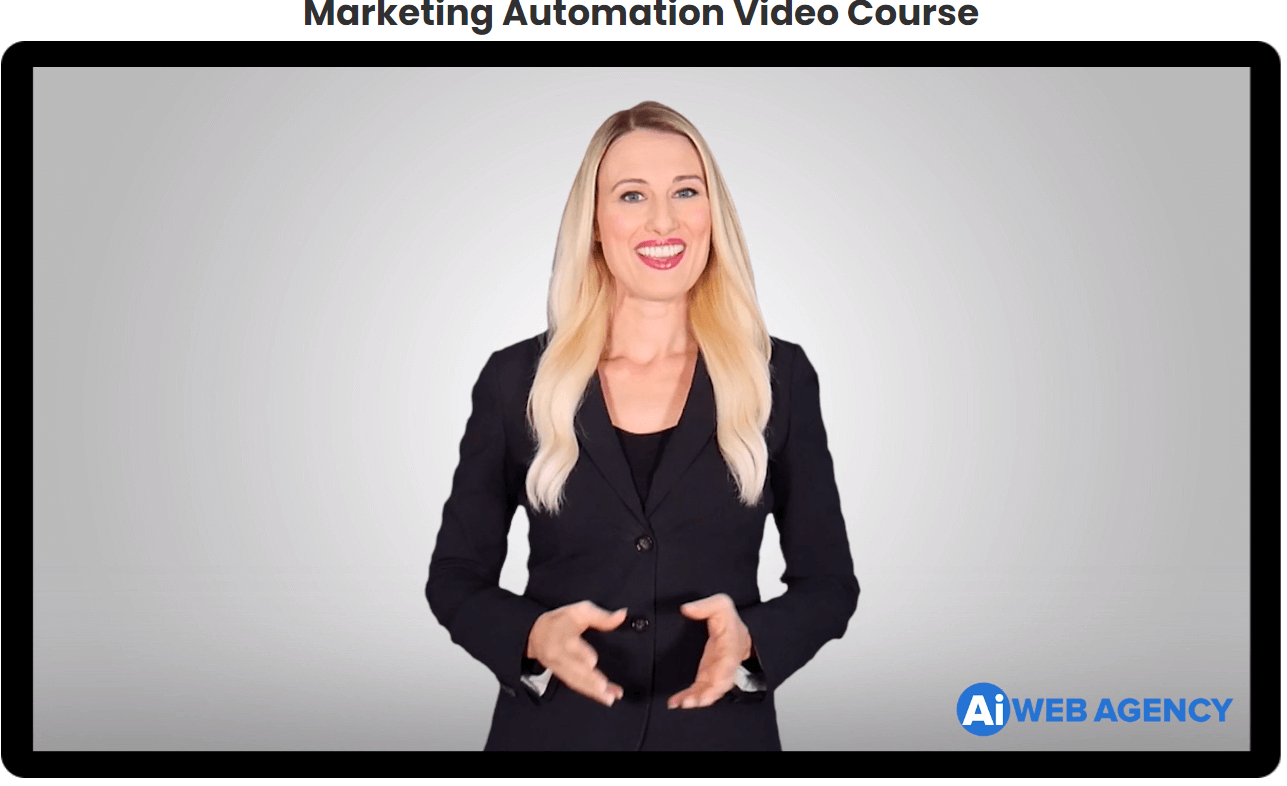 Marketing Automation Video Course - The AI Web Agency _ Lead Generation & Growth Marketing