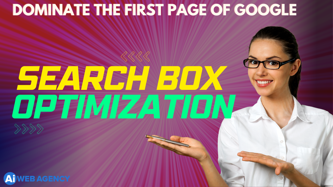 search box optimization sbo - dominate the first page of google, bing, youtube