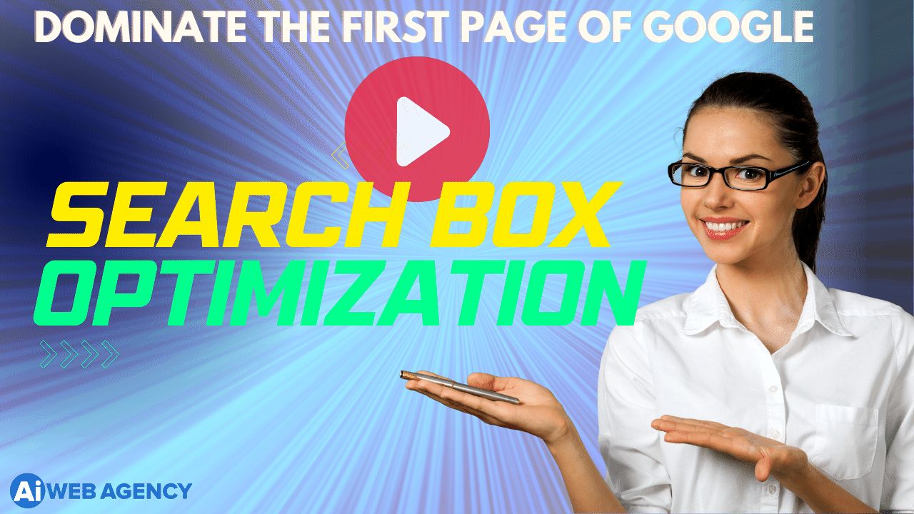 search box optimization sbo - dominate the first page of google, bing, youtube